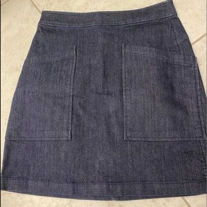 Loft denim skirt